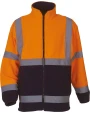 Laines polaires personnalisable YOKO Veste polaire haute visibilité