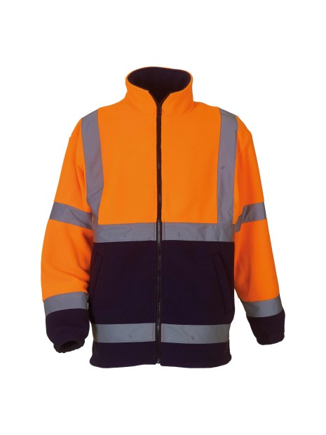 YOKO Veste polaire haute visibilité /api/colors/e4baf3f7-1f5c-46c1-9fb3-e23af16eef57 personnalisable
