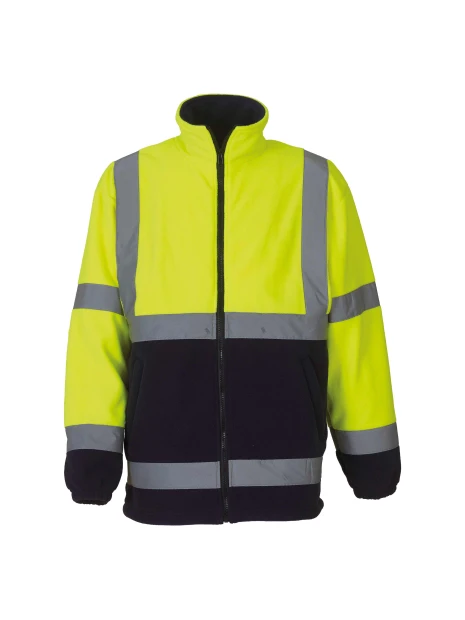YOKO Veste polaire haute visibilité /api/colors/74288b48-d1b8-4317-95c5-a35b4207d507 personnalisable