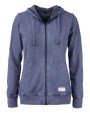 Sweat-shirts personnalisable CUTTER & BUCK Thorp Denim Hood Full Zip ladies