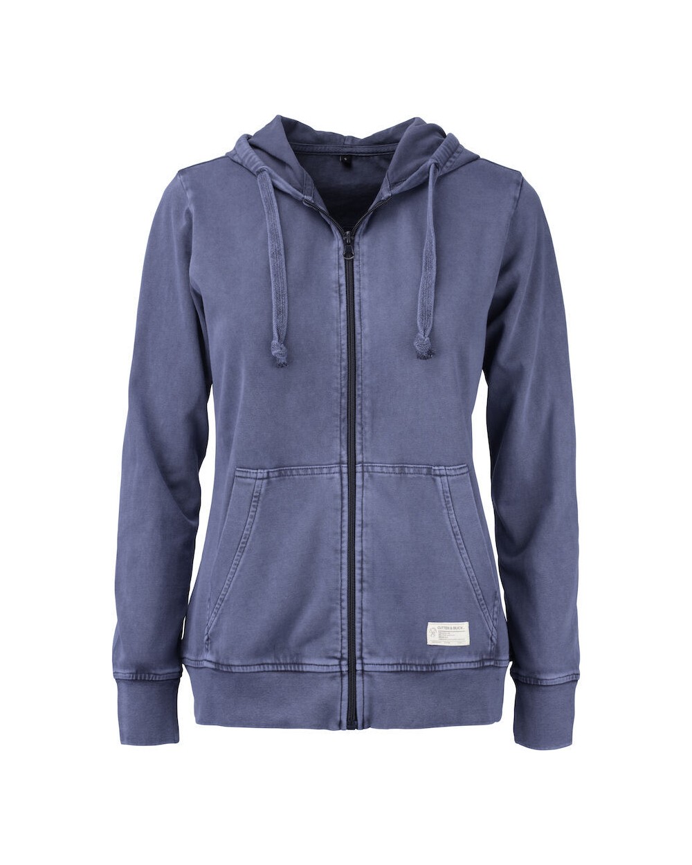 Sweat-shirts personnalisable CUTTER & BUCK Thorp Denim Hood Full Zip ladies