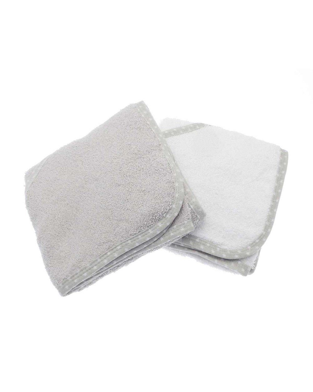 Produits éponges personnalisable HOME & LIVING Cape de bain bébé à capuche (lot de 2)
