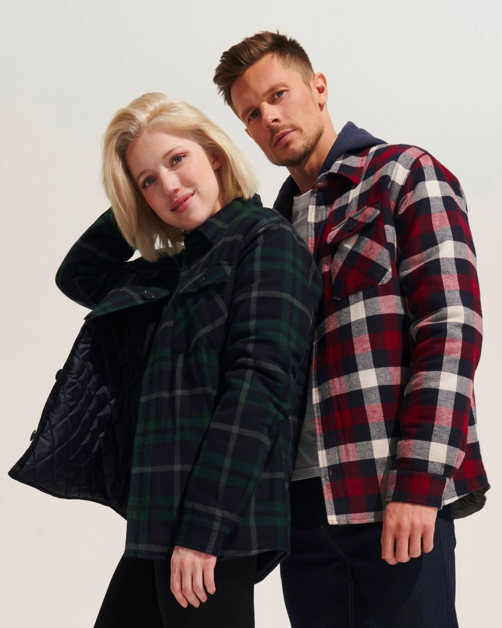 Chemises personnalisable SOL'S Unisex Checkered Overshirt Noah