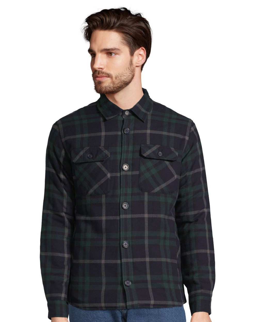 Hemden SOL'S Unisex Checkered Overshirt Noah voor bedrukking &amp; borduring