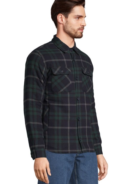 Chemises à personnaliser SOL'S Unisex Checkered Overshirt Noah 