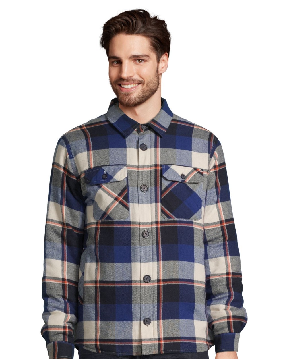 SOL'S Unisex Checkered Overshirt Noah Hemden personalisierbar