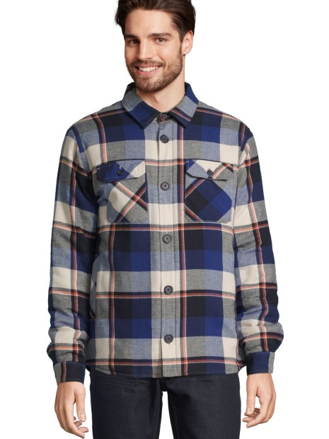 Chemises à personnaliser SOL'S Unisex Checkered Overshirt Noah 