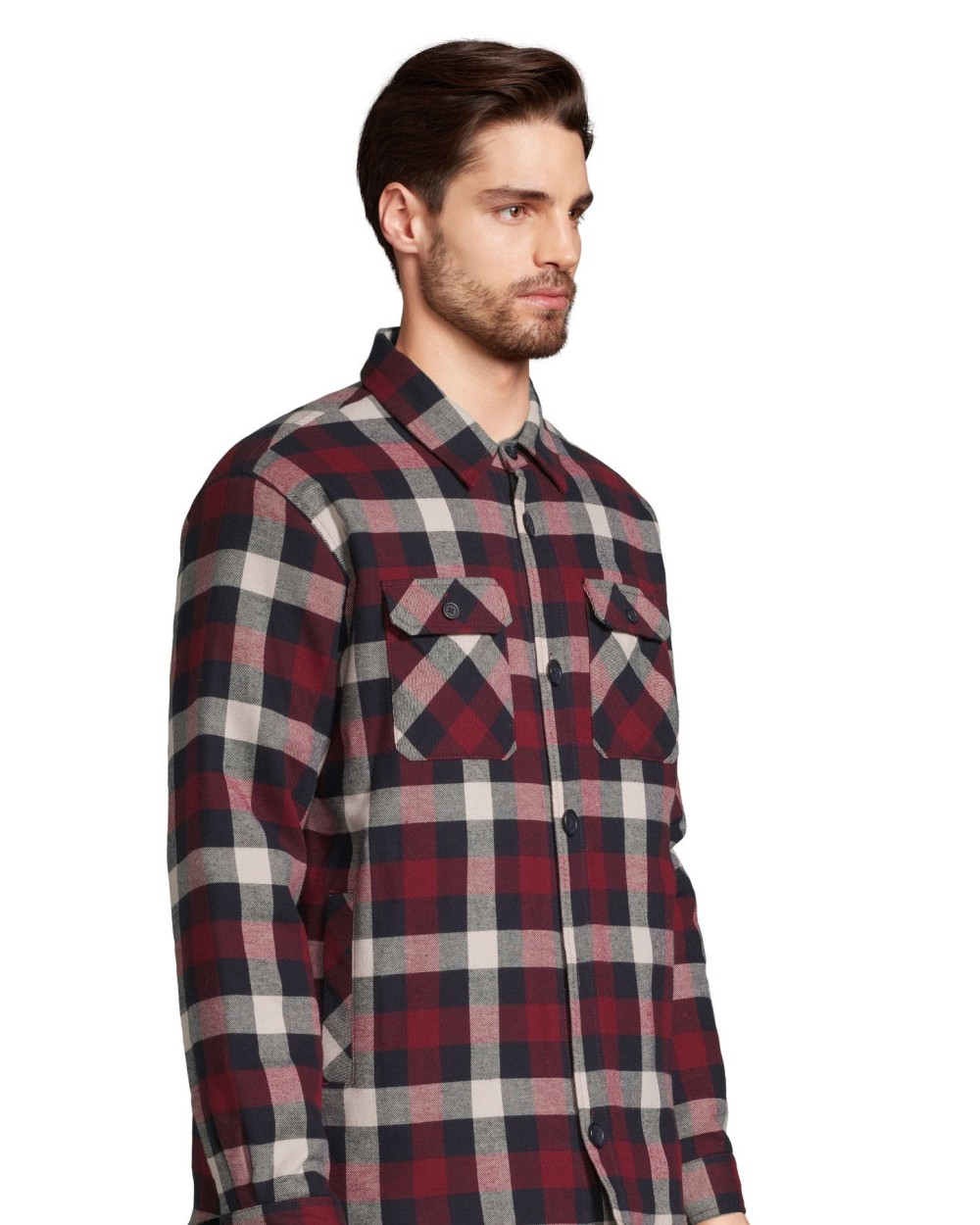 SOL'S Unisex Checkered Overshirt Noah Hemden personalisierbar