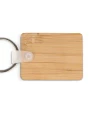 Sacs & Bagagerie personnalisable 4DO Porte-clés Bambou rectangulaire
