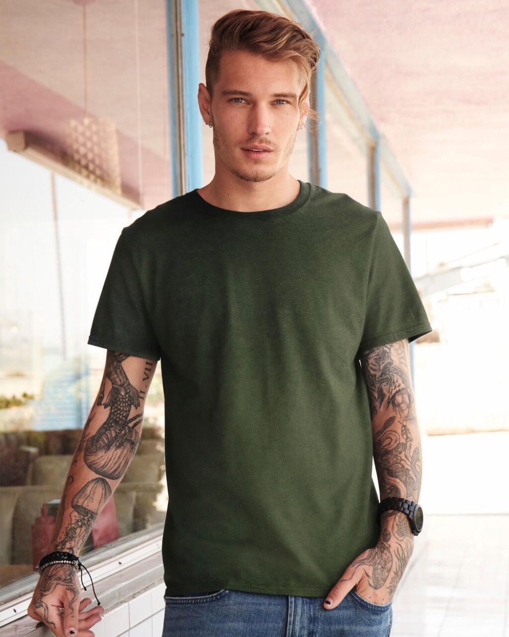 T-Shirts personnalisable JERZEES Premium Organic T