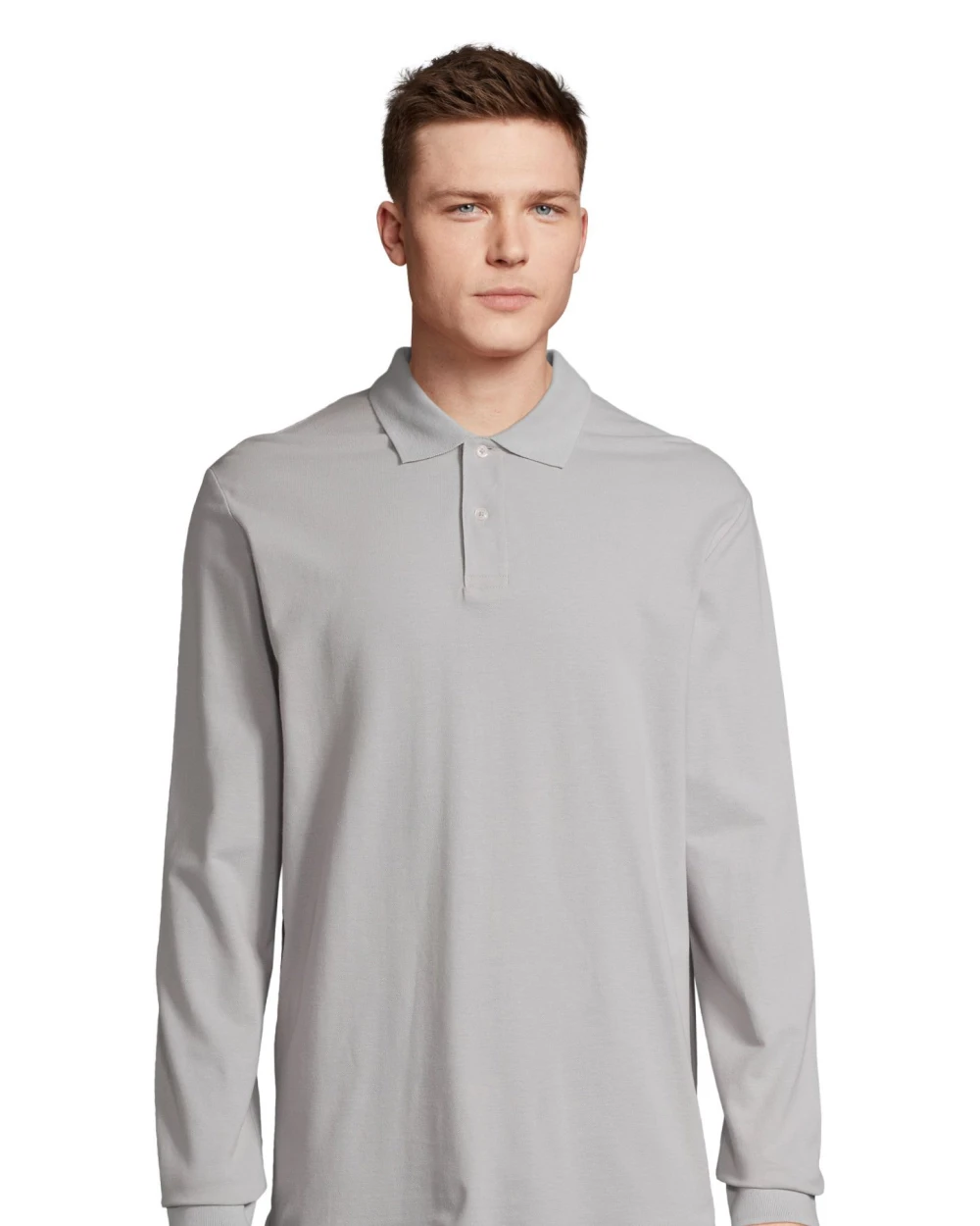 Polo's SOL'S Unisex Pacific Polo Shirt Longsleeve voor bedrukking &amp; borduring