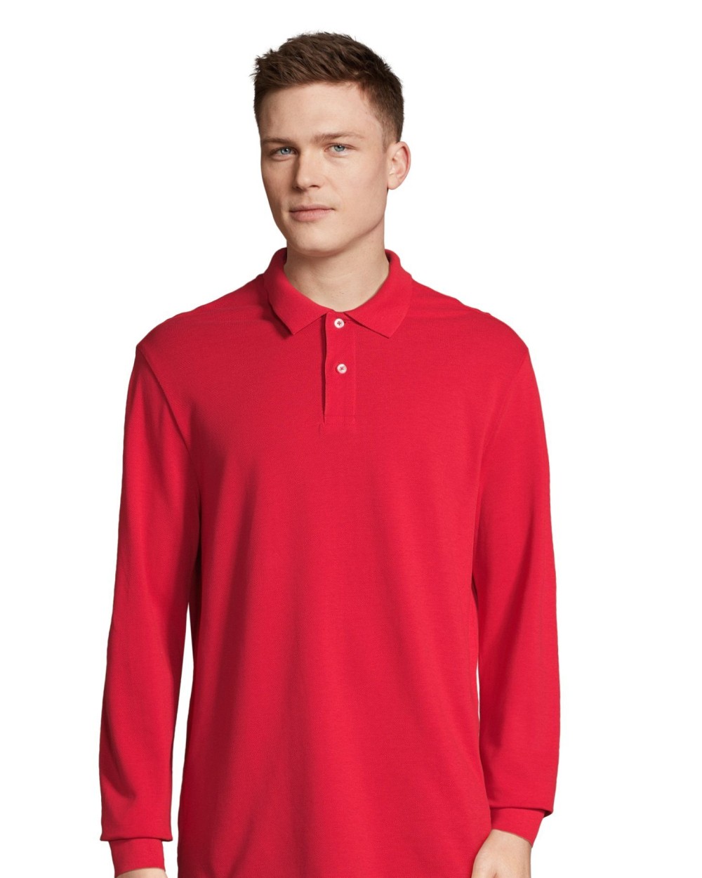 Polo's SOL'S Unisex Pacific Polo Shirt Longsleeve voor bedrukking &amp; borduring