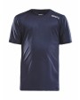 CRAFT Rush SS Tee Jr T-Shirts personalisierbar
