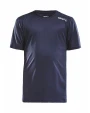 CRAFT Rush SS Tee Jr T-Shirts personalisierbar