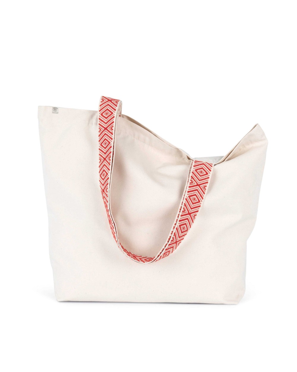 Tassen & Zakken KIMOOD Grote gerecyclede shopper voor bedrukking &amp; borduring