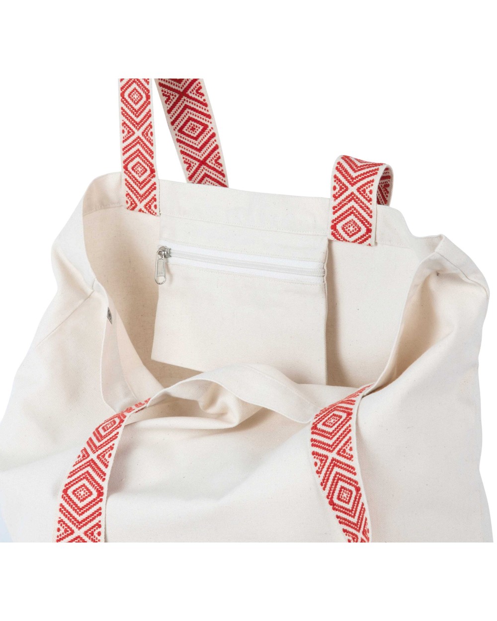 Tassen & Zakken KIMOOD Grote gerecyclede shopper voor bedrukking &amp; borduring