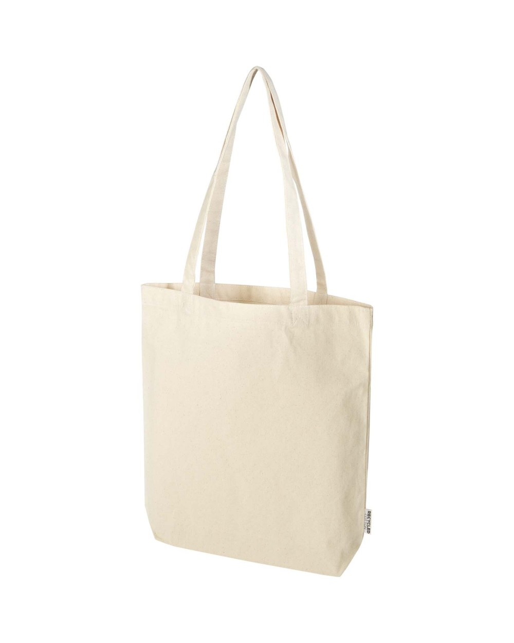 Tote bags 4DO Florida GRS gerecyclede 270 g/m² draagtas 10L voor bedrukking &amp; borduring