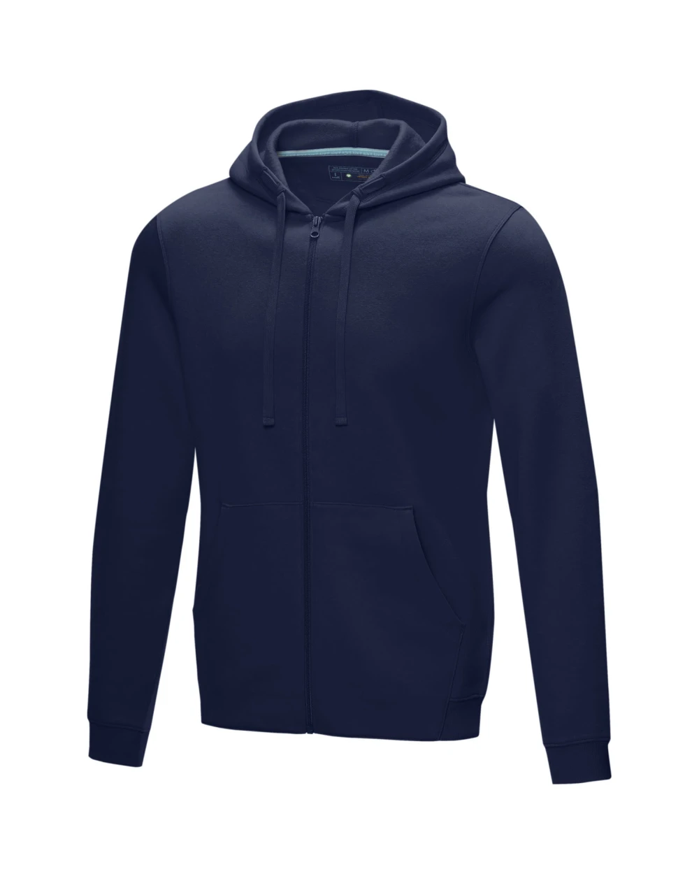 Sweat-shirts personnalisable ELEVATE Sweat full zip à capuche Ruby bio homme