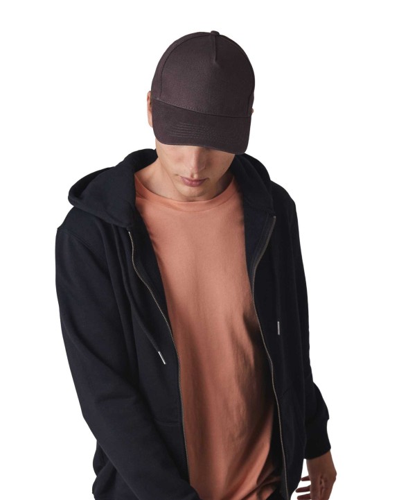 Casquettes personnalisable K-UP Casquette 5 panneaux en coton bio