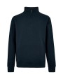 KUSTOM KIT 1/4 Zip Pique Sweatshirt Sweatshirts personalisierbar