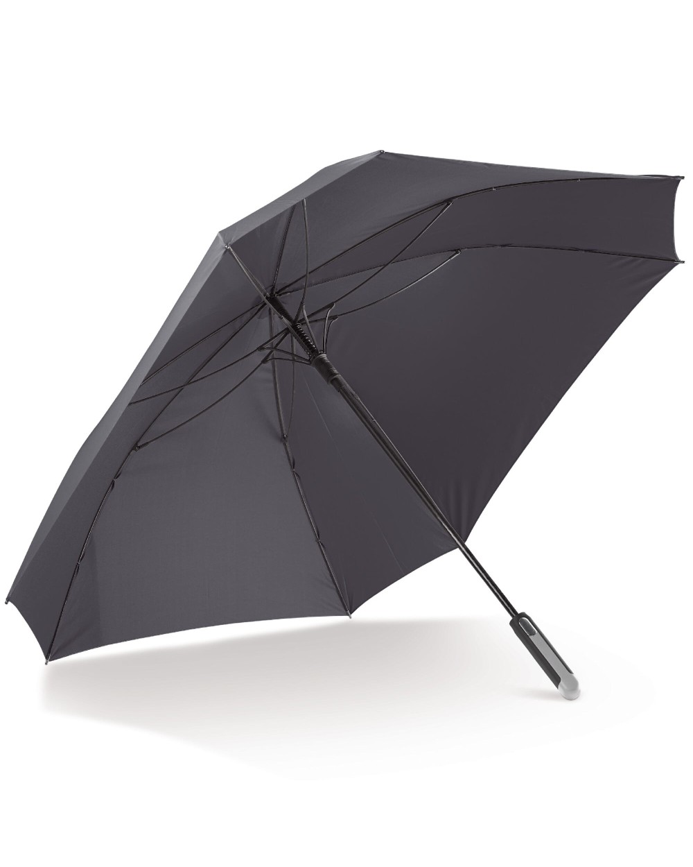 Paraplu's 4DO Deluxe 27” vierkante paraplu auto open voor bedrukking &amp; borduring