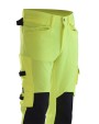 Broeken JOBMAN 2291 Hi-Vis Craftsman Trousers Stretch voor bedrukking &amp; borduring