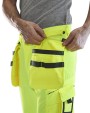 Broeken JOBMAN 2291 Hi-Vis Craftsman Trousers Stretch voor bedrukking &amp; borduring