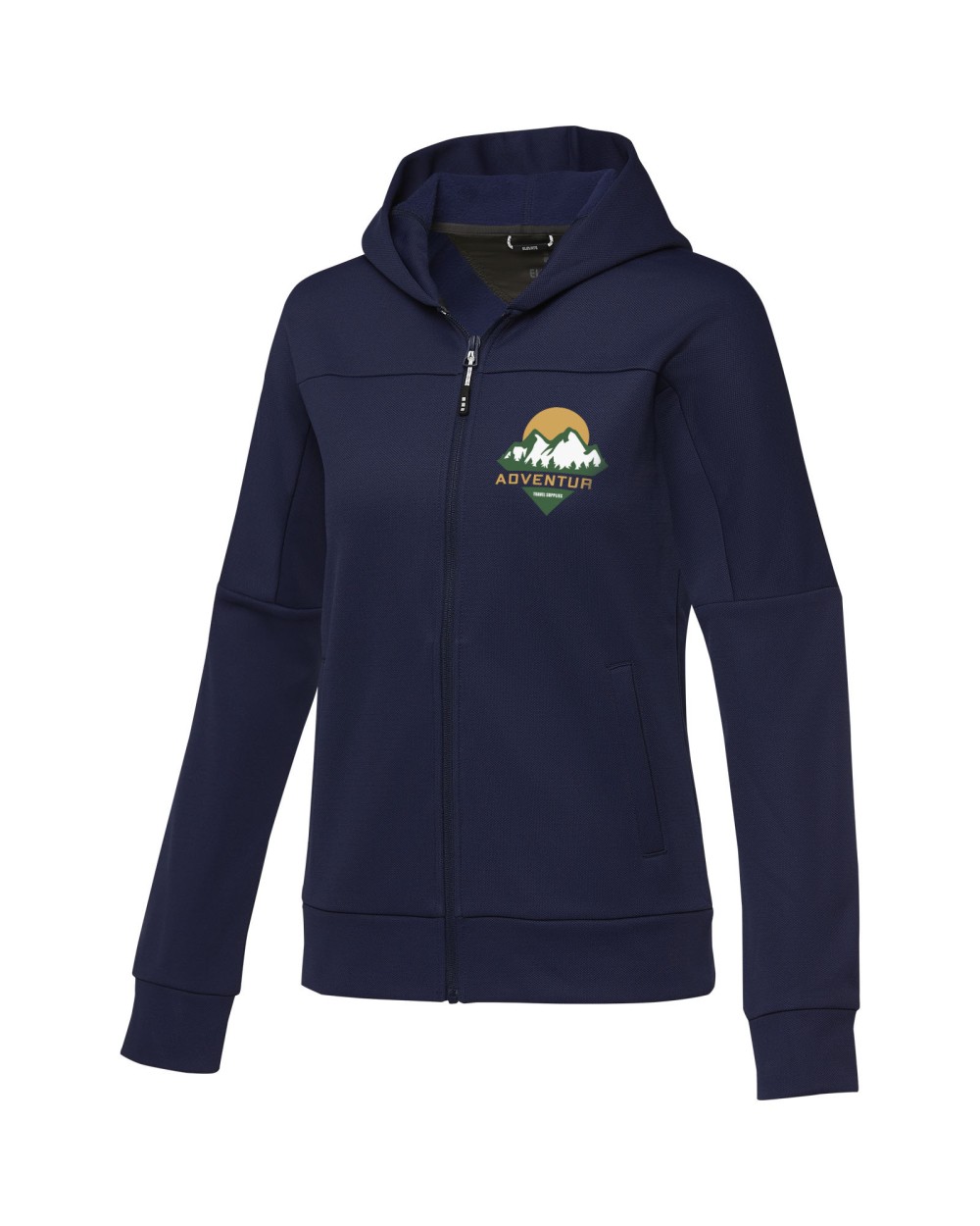 ELEVATE Nubia Performance Kapuzensweatjacke für Damen Jacken personalisierbar