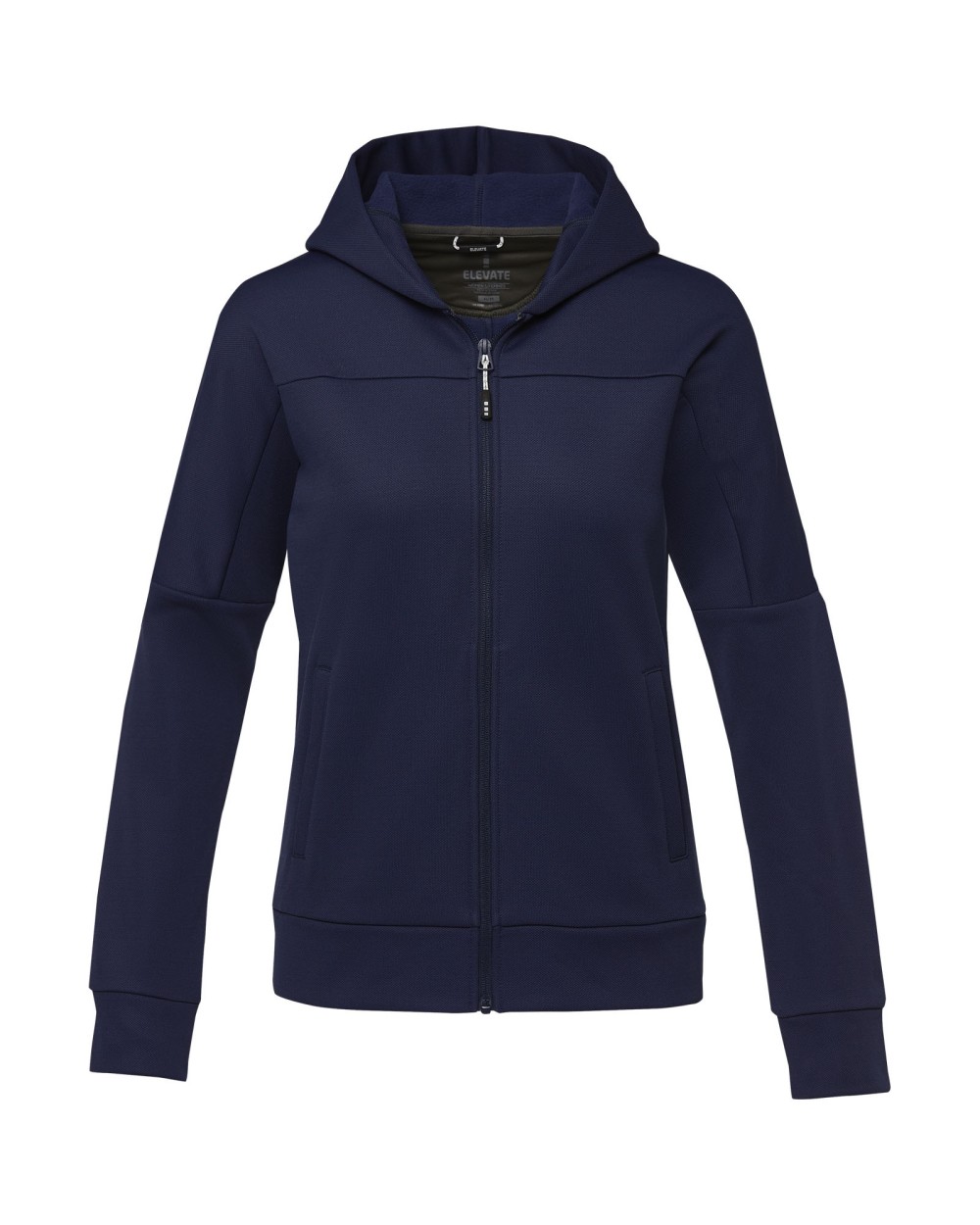 Jassen ELEVATE Nubia gebreid performance dames jack met volledige rits voor bedrukking &amp; borduring