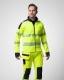 Broeken PROJOB 6571 SIGNALISATIESTRETCHBROEK MET KNIEZAKKEN EN SPIJKERZAKKEN EN ISO 20471 KLASSE 2 voor bedrukking &amp; borduring