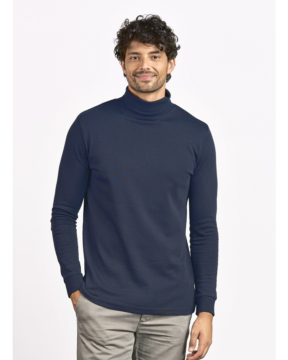 T-shirts PROMODORO Men`s Turtleneck-T LS voor bedrukking &amp; borduring