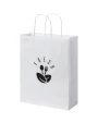 Sacs & Bagagerie personnalisable 4DO Sac en papier Kraft 80 g/m² avec poignées torsadées, 25 x 11 x 32 cm