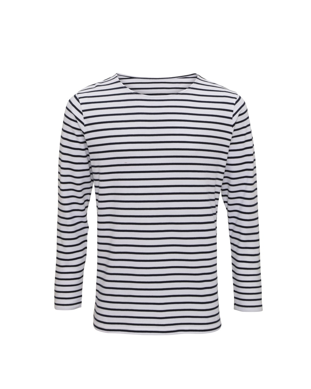 T-shirts ASQUITH & FOX Men´s Marinière Coastal Long Sleeve Tee voor bedrukking &amp; borduring