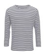T-shirts ASQUITH & FOX Men´s Marinière Coastal Long Sleeve Tee voor bedrukking &amp; borduring