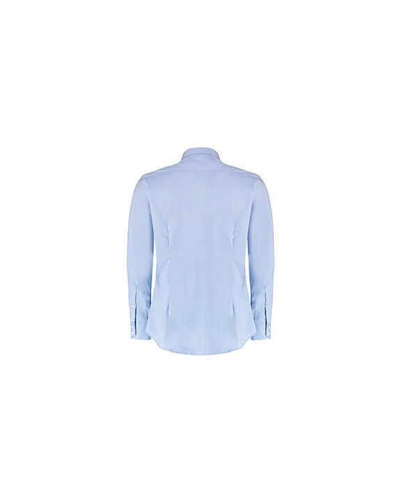 Chemises personnalisable KUSTOM KIT Slim Fit Stretch Oxford Shirt LS