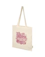 Tote bags 4DO Odisha 100 g/m² OCS biologisch katoenen draagtas 7L voor bedrukking &amp; borduring