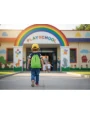 4DO Beutel für Kinder 190T RPET Taschen personalisierbar