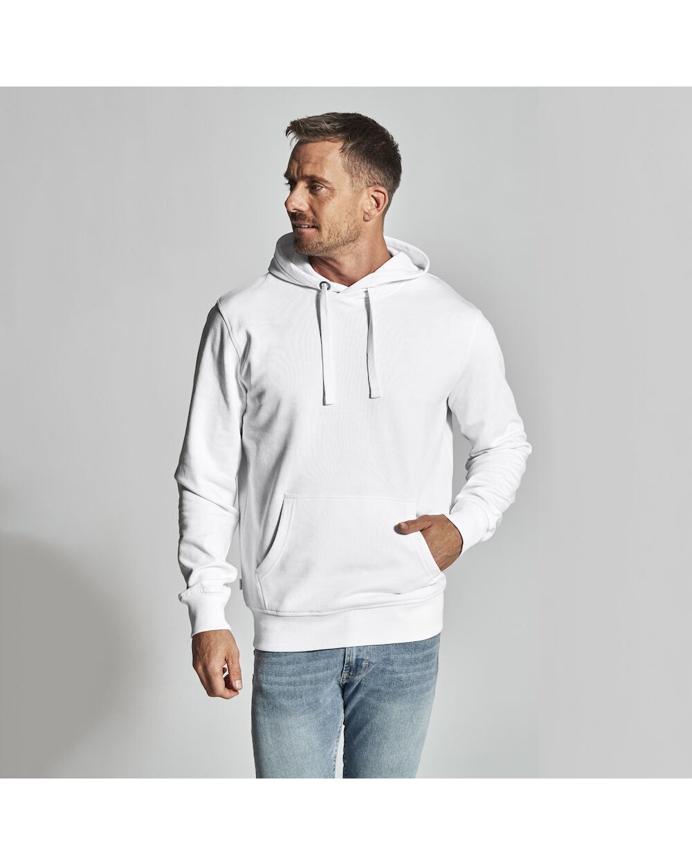Sweat-shirts personnalisable COTTOVER SWEATSHIRT À CAPUCHE HOMME - CERTIFIÉ GOTS