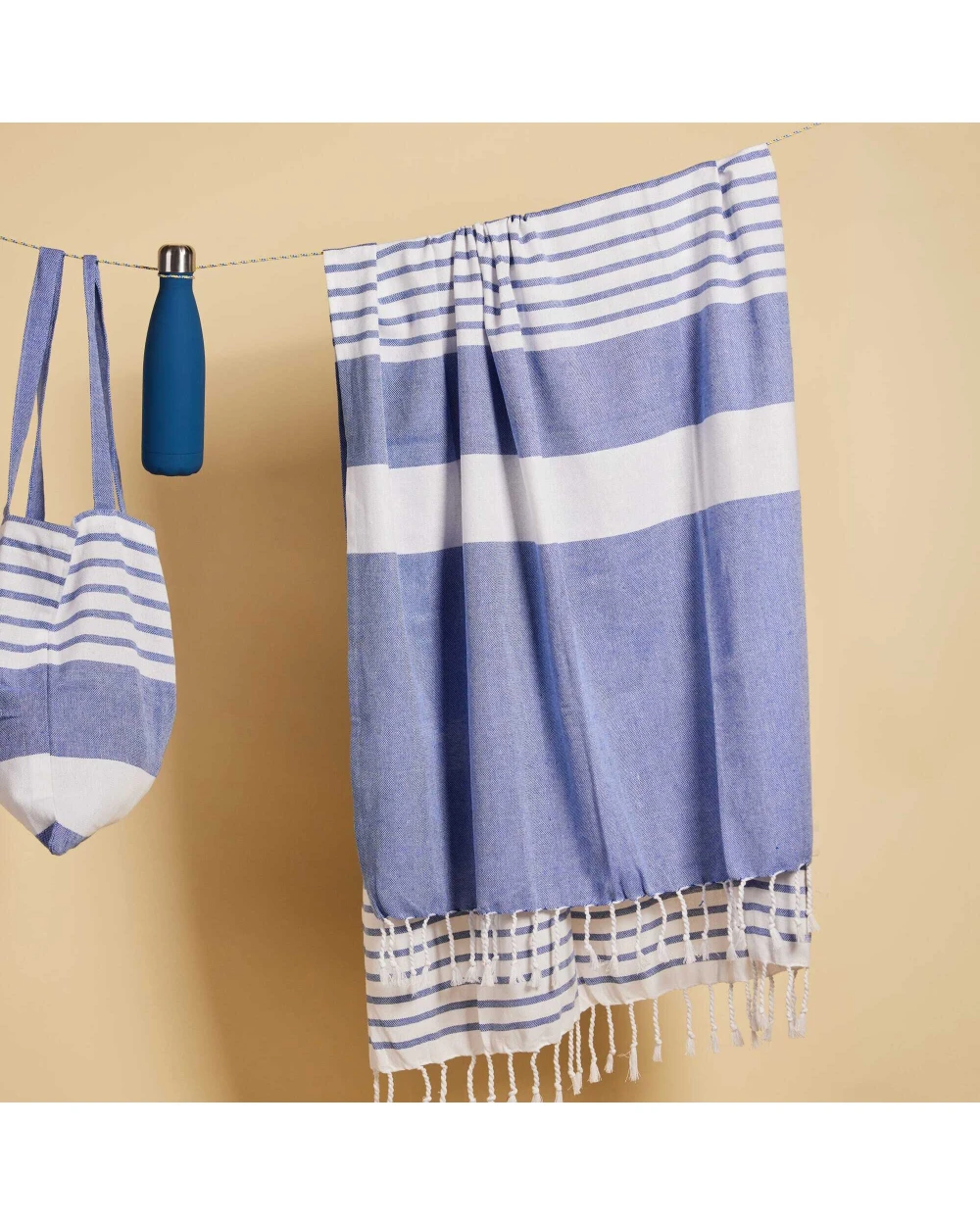 Tote bags personnalisable SAGAFORM Sagaform Ella Grande serviette de hammam 145x250cm