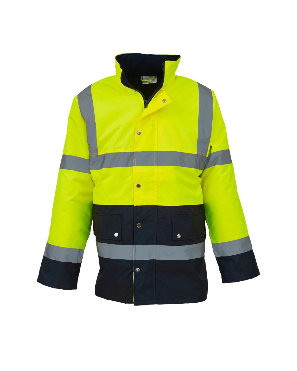 YOKO Hi-Vis Contrast Jacket Jacken personalisierbar