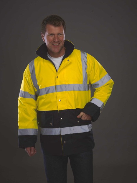 Vestes à personnaliser YOKO Veste de sécurité bicolore haute visibilité 