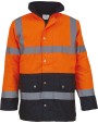 YOKO Hi-Vis Contrast Jacket Jacken personalisierbar