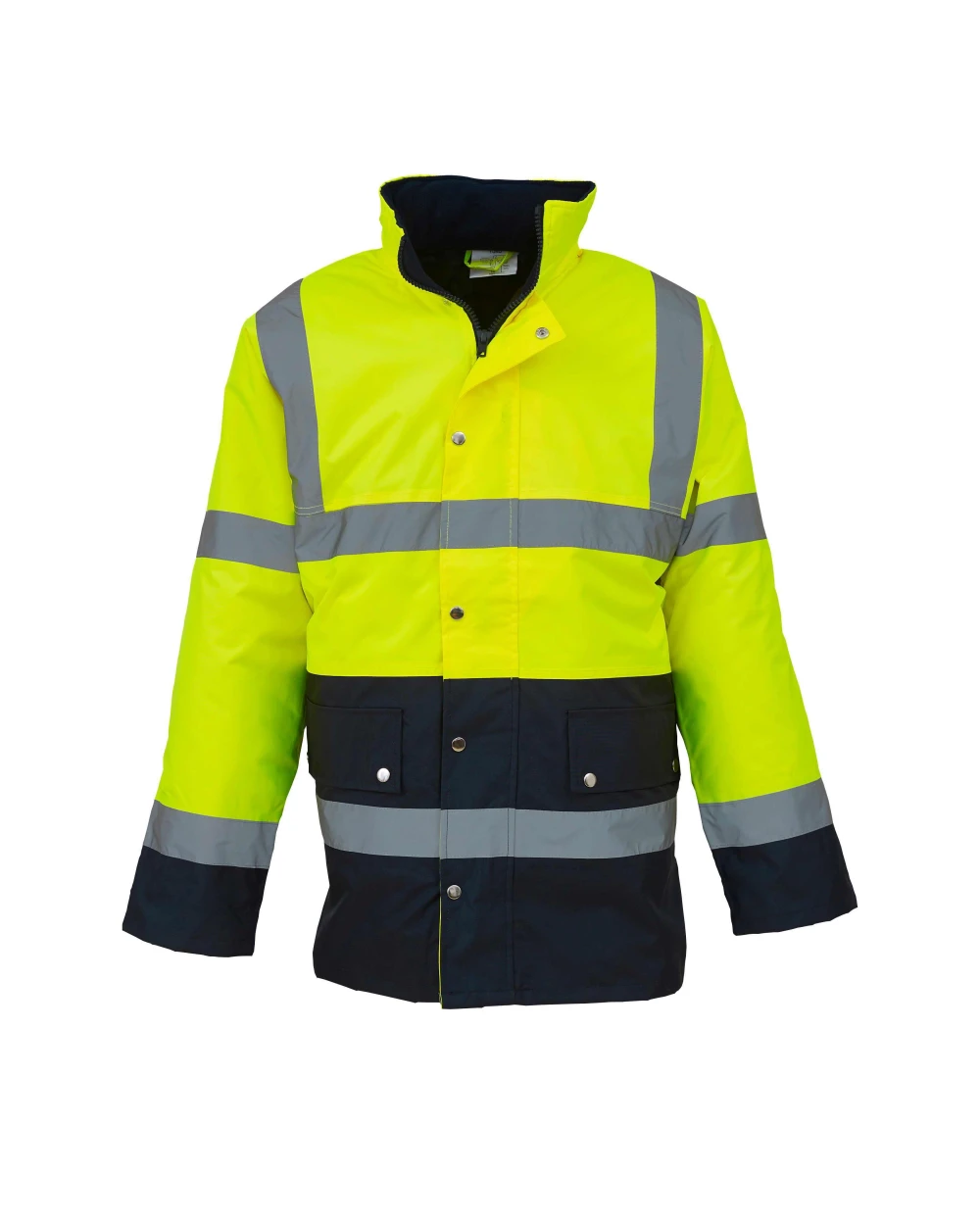 Jassen YOKO 2-kleurig veiligheidsjack voor snelweg voor bedrukking &amp; borduring
