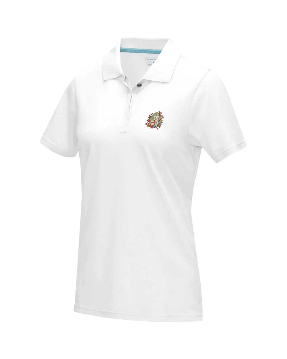 Polos personnalisable ELEVATE Polo Graphite bio manches courtes femme