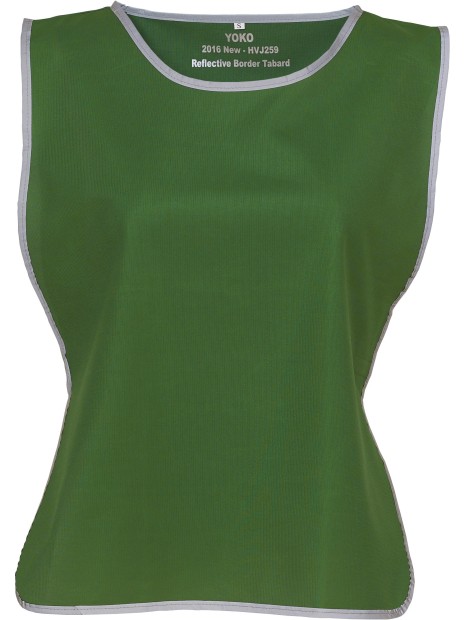 YOKO Chasuble à bordure réfléchissante /api/colors/c4528d45-0983-433d-acd2-f07318195ff8 personnalisable