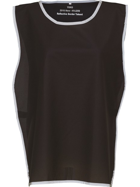 YOKO Chasuble à bordure réfléchissante /api/colors/b9fdad4a-5e94-45cb-8c03-c08b349b28c3 personnalisable