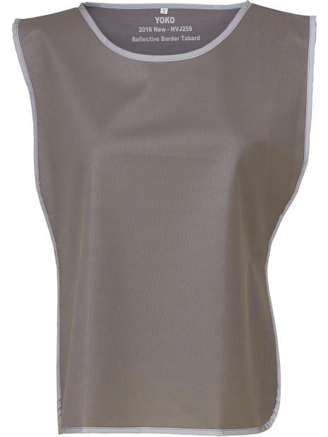 YOKO Chasuble à bordure réfléchissante /api/colors/f07121ee-2ff0-449a-ab59-79be9a11aa30 personnalisable