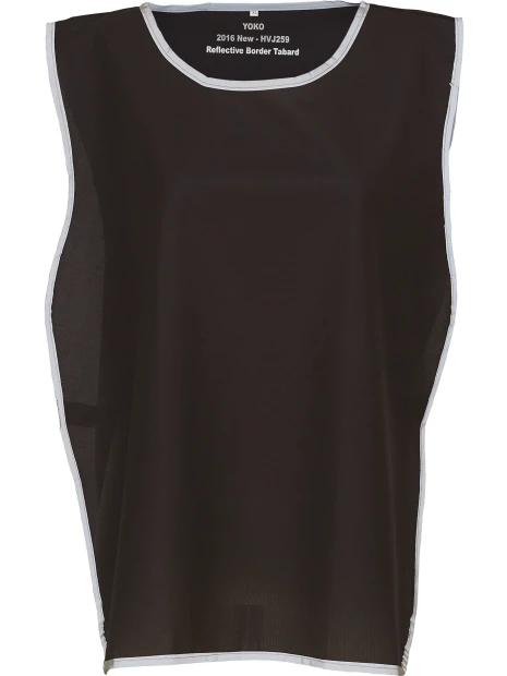 YOKO Chasuble à bordure réfléchissante /api/colors/b9fdad4a-5e94-45cb-8c03-c08b349b28c3 personnalisable