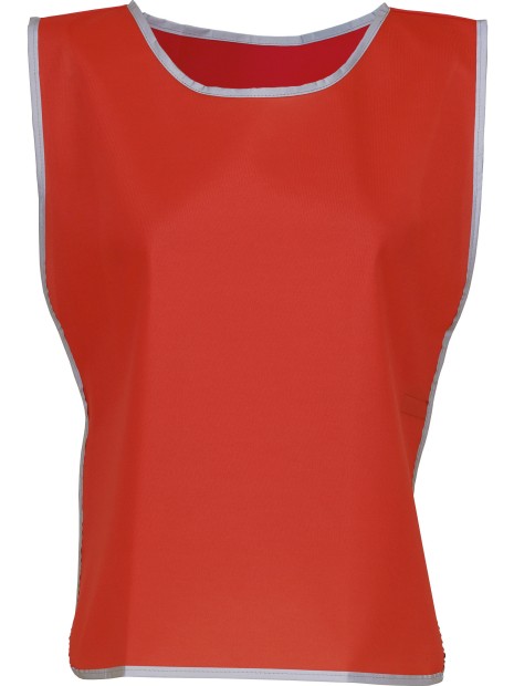 YOKO Chasuble à bordure réfléchissante /api/colors/c953313a-9c9d-493b-934e-ddcf8fada2ae personnalisable