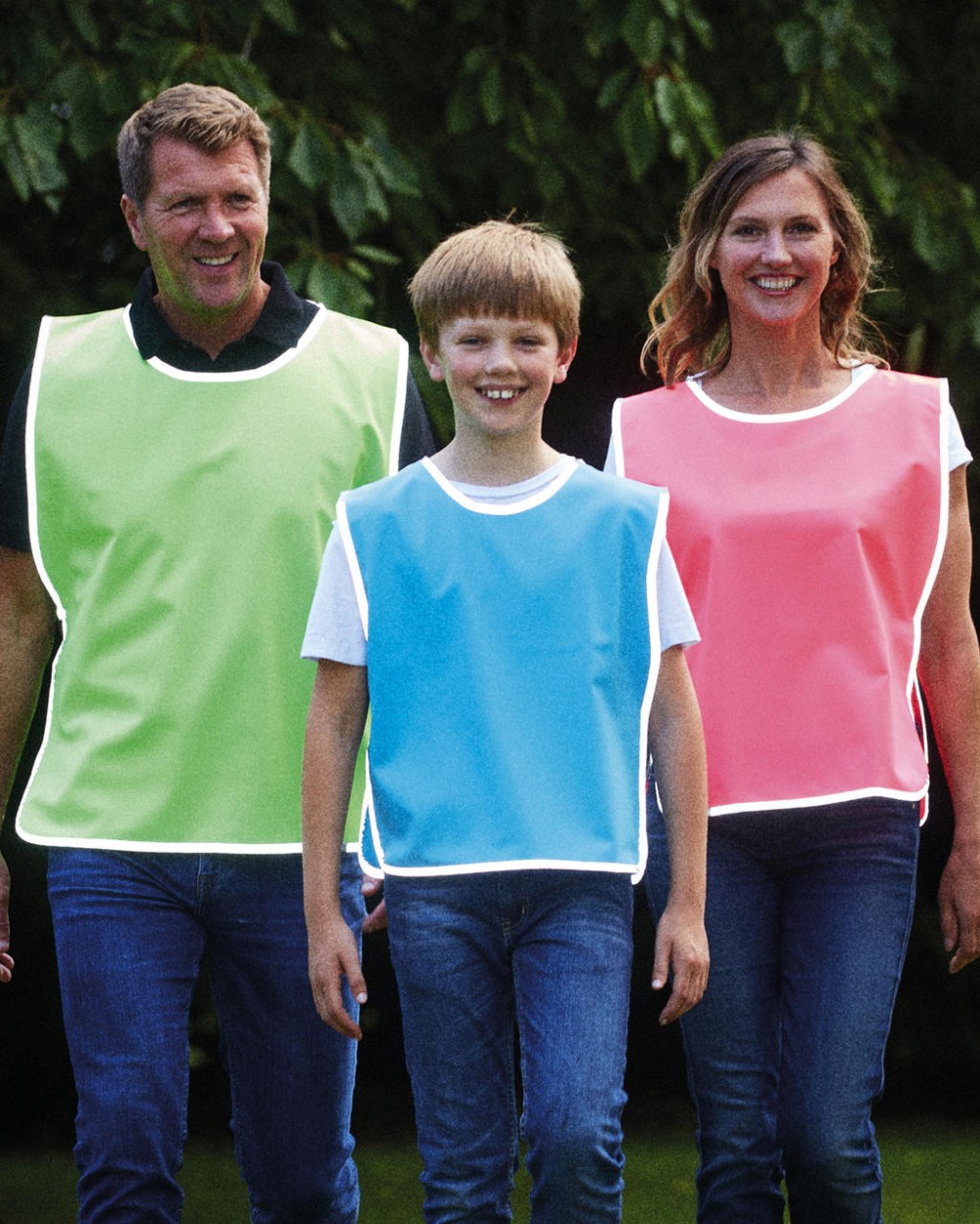 Gilets de sécurité personnalisable YOKO Chasuble à bordure réfléchissante